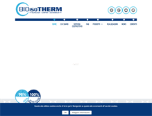 Tablet Screenshot of bioisotherm.it